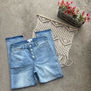 Popsugar High Rise Jeans Size 10